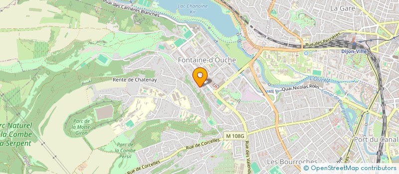 localisation de l'entreprise MADAME EVELYNE PELKA à DIJON
