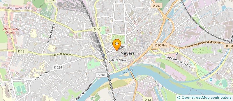 localisation de l'entreprise MADAME EVELYNE PEPIN à NEVERS