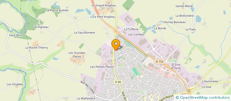 localisation de l'entreprise MADAME EVELYNE PERDRIAU à BEAUPREAU-EN-MAUGES