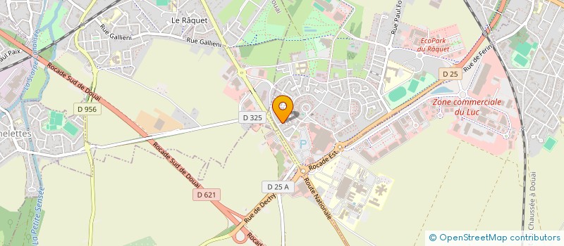 localisation de l'entreprise MADAME EVELYNE PETIT  SIN-LE-NOBLE