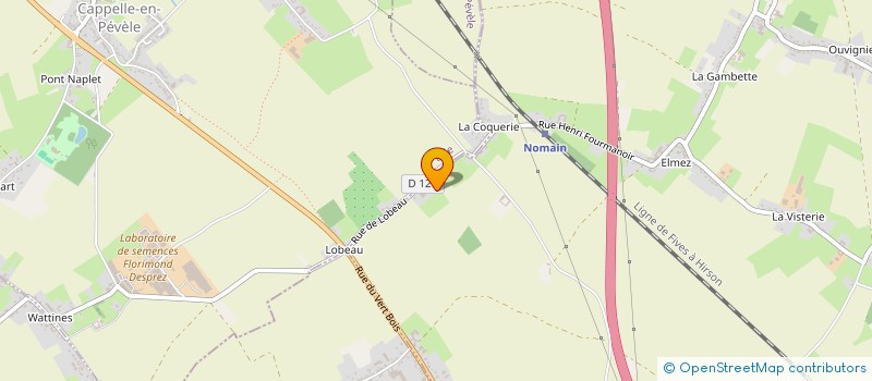 localisation de l'entreprise MADAME EVELYNE PEUCH à NOMAIN