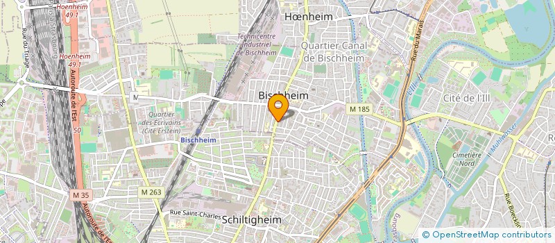 localisation de l'entreprise MADAME EVELYNE PHAM à BISCHHEIM