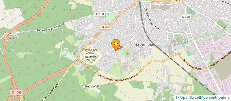localisation de l'entreprise MADAME EVELYNE PHOMMALA à HAGUENAU