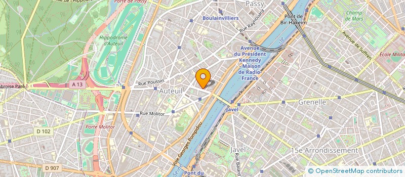 localisation de l'entreprise MADAME EVELYNE PICARD  PARIS