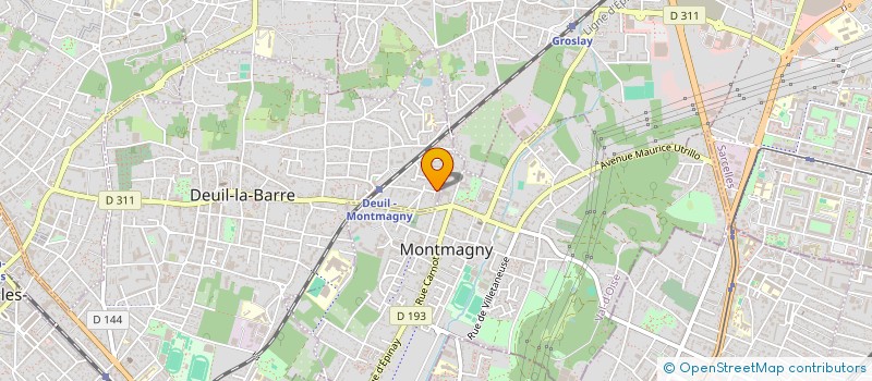 localisation de l'entreprise MADAME EVELYNE PICHERY à DEUIL-LA-BARRE