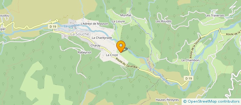 localisation de l'entreprise MADAME EVELYNE PILLIER  LA SOUCHE