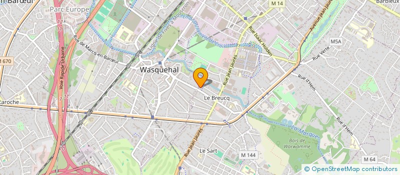 localisation de l'entreprise MADAME EVELYNE PNIEWSKI  VILLENEUVE-D'ASCQ