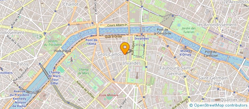 localisation de l'entreprise MADAME EVELYNE PONTILLON  PARIS