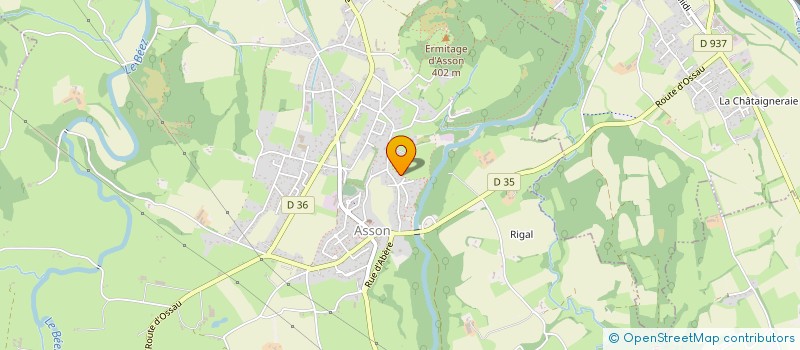 localisation de l'entreprise MADAME EVELYNE POUNCHOU-GUILHAMOT  ASSON