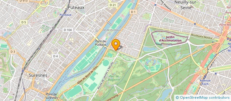 localisation de l'entreprise MADAME EVELYNE PRADIER à NEUILLY-SUR-SEINE