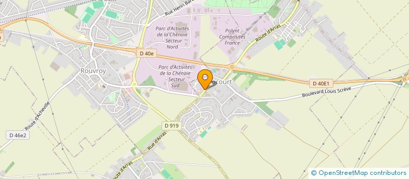 localisation de l'entreprise MADAME EVELYNE RAPPE  BOIS-BERNARD