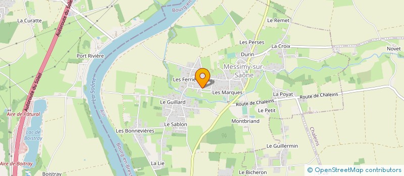 localisation de l'entreprise MADAME EVELYNE RATIVET à FAREINS
