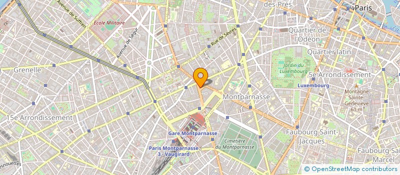 localisation de l'entreprise MADAME EVELYNE RATTIER  PARIS