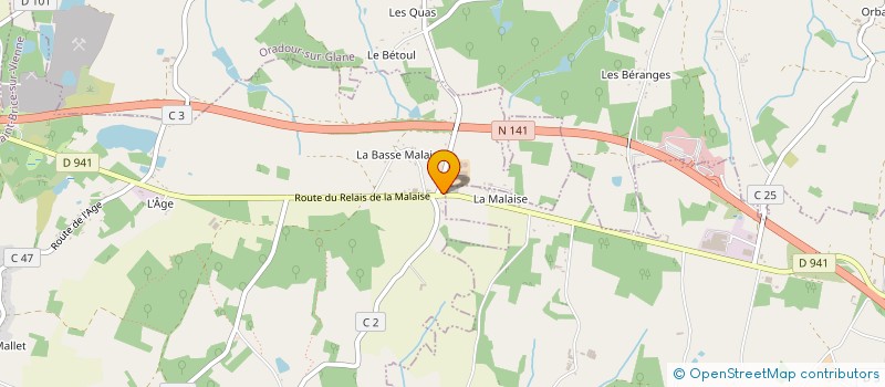 localisation de l'entreprise MADAME EVELYNE REIX à SAINT-BRICE-SUR-VIENNE