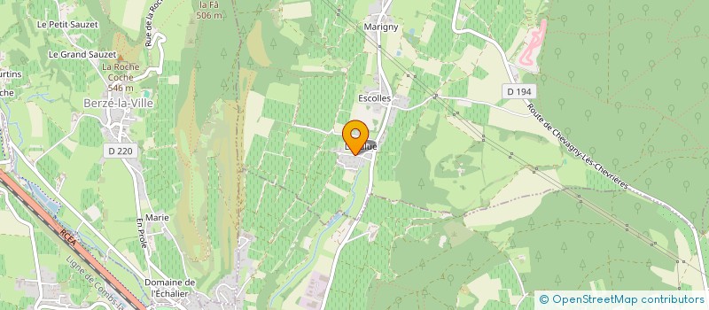 localisation de l'entreprise MADAME EVELYNE RENAUD  VERZE