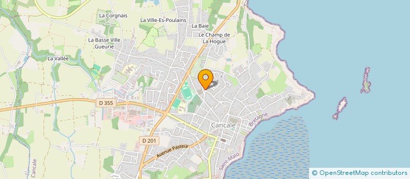 localisation de l'entreprise MADAME EVELYNE REYRE  CANCALE