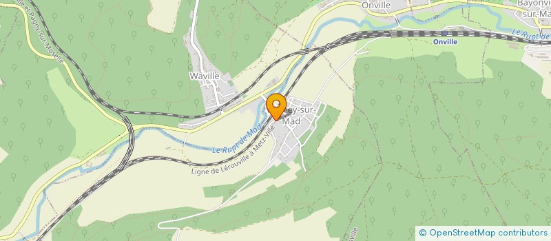localisation de l'entreprise MADAME EVELYNE RICHOUX à VILLECEY-SUR-MAD