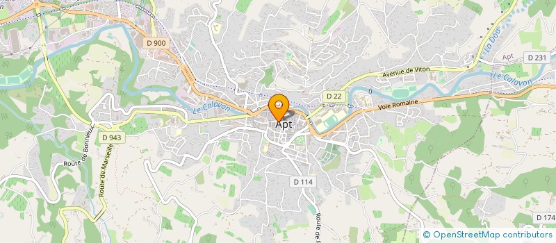 localisation de l'entreprise MADAME EVELYNE RIPERT à APT