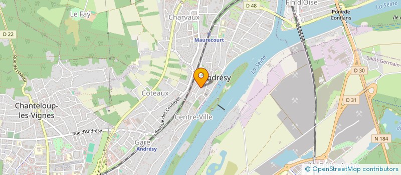 localisation de l'entreprise MADAME EVELYNE ROBERT  ANDRESY