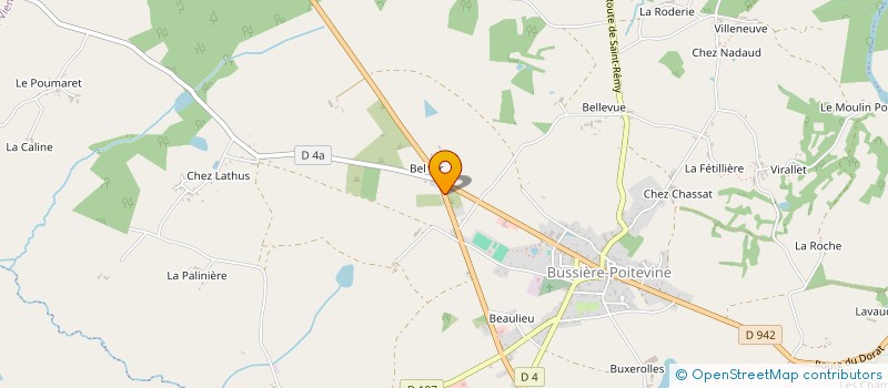 localisation de l'entreprise MADAME EVELYNE RODIER  VAL-D'OIRE-ET-GARTEMPE