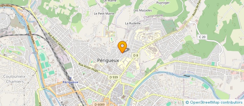 localisation de l'entreprise MADAME EVELYNE RODRIGUEZ à PERIGUEUX