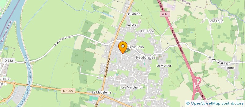 localisation de l'entreprise MADAME EVELYNE ROL à REPLONGES