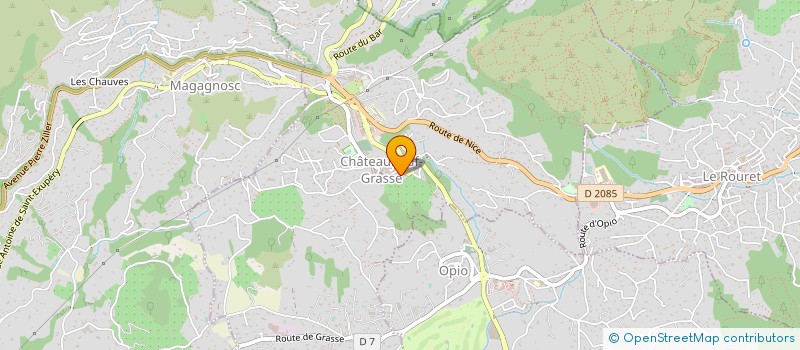 localisation de l'entreprise MADAME EVELYNE ROSSO à CHATEAUNEUF-GRASSE