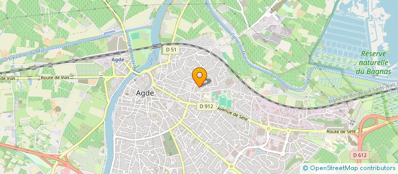 localisation de l'entreprise MADAME EVELYNE ROZNOCH à AGDE