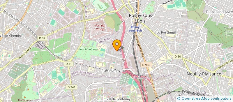 localisation de l'entreprise MADAME EVELYNE SALOMOND à MONTREUIL
