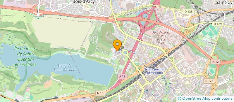 localisation de l'entreprise MADAME EVELYNE SAMAMA  MONTIGNY-LE-BRETONNEUX