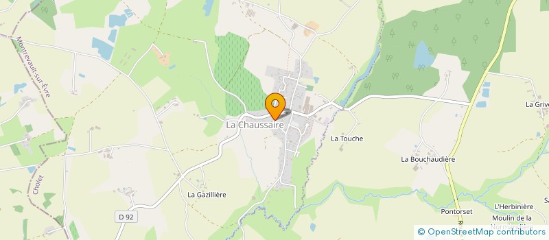 localisation de l'entreprise MADAME EVELYNE SAMSON à MONTREVAULT-SUR-EVRE