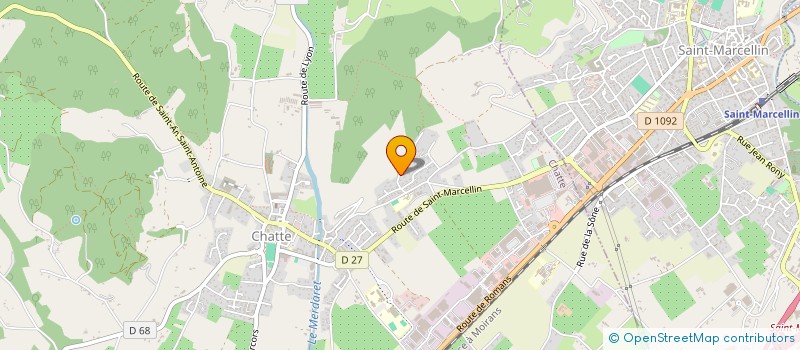 localisation de l'entreprise MADAME EVELYNE SCHROETTER  CHATTE