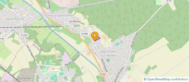 localisation de l'entreprise MADAME EVELYNE SCHUSTER  OBERHOFFEN-SUR-MODER