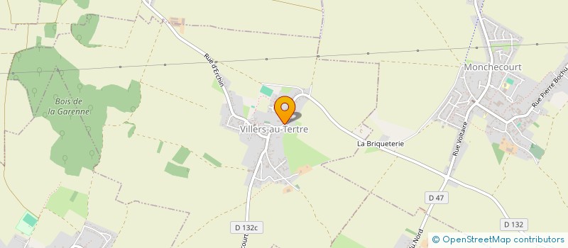 localisation de l'entreprise MADAME EVELYNE SENECHAL à VILLERS-AU-TERTRE