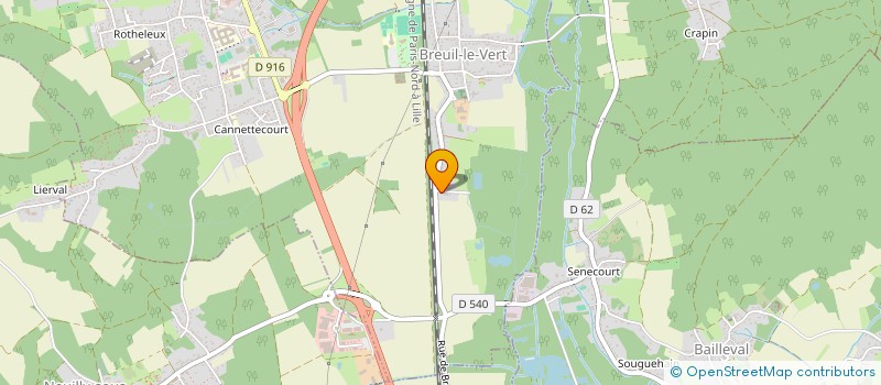 localisation de l'entreprise MADAME EVELYNE SERRUYS  BREUIL-LE-VERT