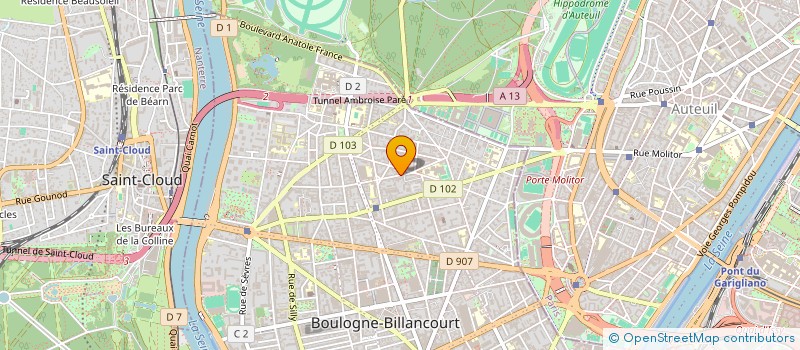 localisation de l'entreprise MADAME EVELYNE SIMATOS à BOULOGNE-BILLANCOURT