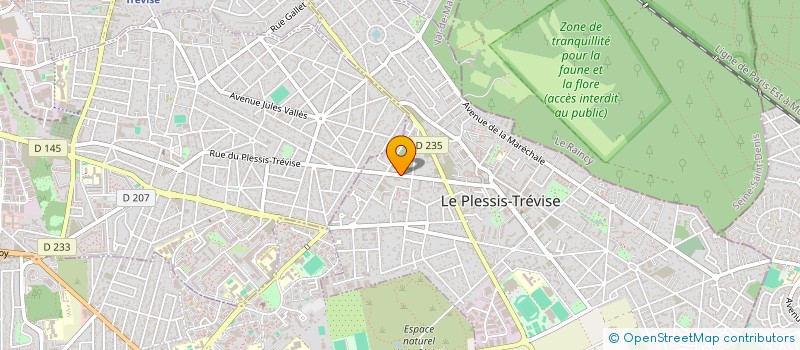 localisation de l'entreprise MADAME EVELYNE SIMON à LE PLESSIS-TREVISE