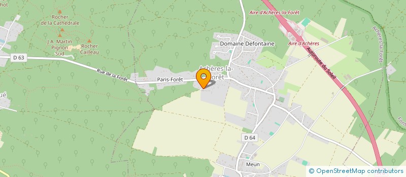 localisation de l'entreprise MADAME EVELYNE SINSON SAINT-ALBIN  THAIRE