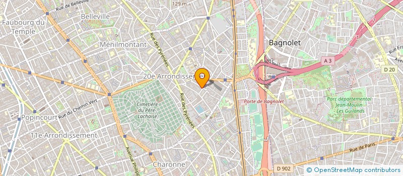 localisation de l'entreprise MADAME EVELYNE SMOLARSKI à PARIS