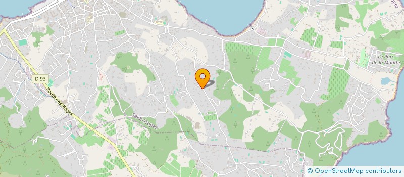 localisation de l'entreprise MADAME EVELYNE SOLER-CALLICO à SAINT-TROPEZ