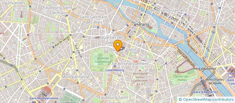 localisation de l'entreprise MADAME EVELYNE SPEISER à PARIS
