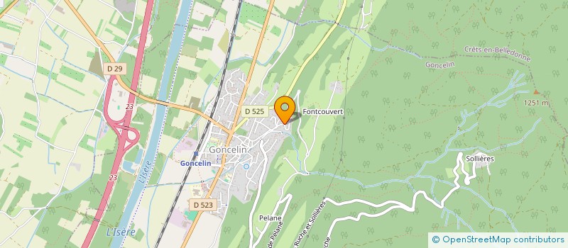 localisation de l'entreprise MADAME EVELYNE STAMBOULIAN  GONCELIN