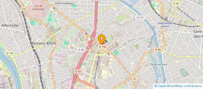 localisation de l'entreprise MADAME EVELYNE STOCHEMENT  CRETEIL