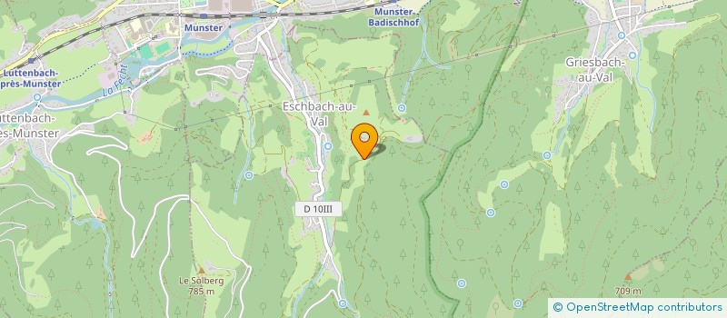 localisation de l'entreprise MADAME EVELYNE STUDER  ESCHBACH-AU-VAL