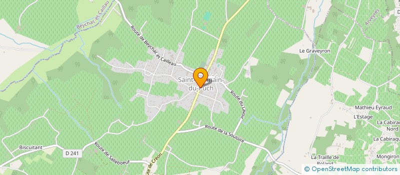 localisation de l'entreprise MADAME EVELYNE SUDIRO  BARON