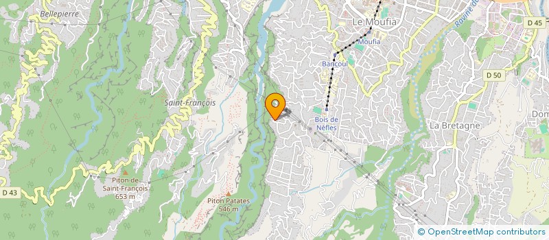 localisation de l'entreprise MADAME EVELYNE TAMACHIA  SAINT-DENIS