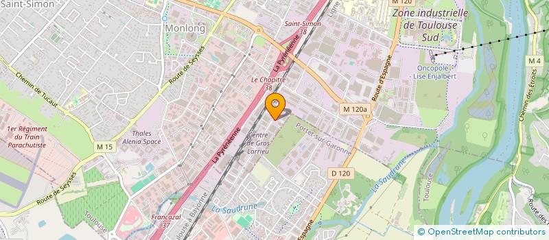 localisation de l'entreprise MADAME EVELYNE TASCA à TOULOUSE