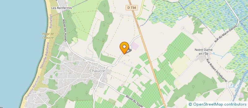 localisation de l'entreprise MADAME EVELYNE THOMASSIN  SAINT-GEORGES-D'OLERON