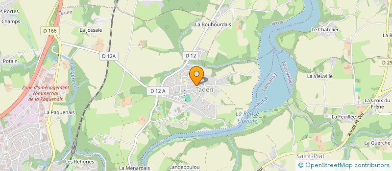 localisation de l'entreprise MADAME EVELYNE THOREUX à TADEN