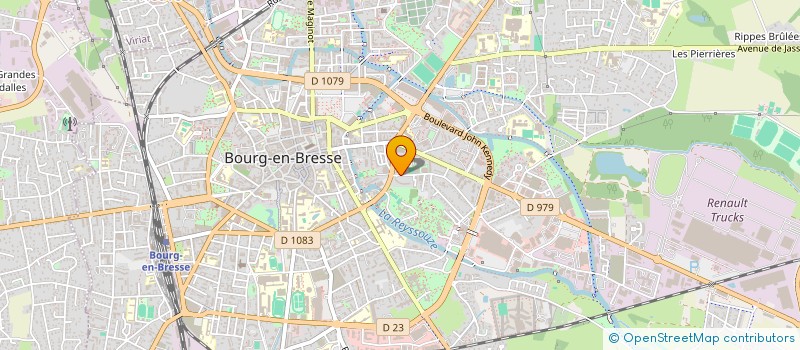 localisation de l'entreprise MADAME EVELYNE THOULY  BOURG-EN-BRESSE